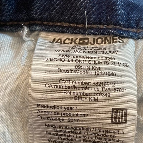 Jack + Jones Echo Long Shorts - Size 30 - Picture 8 of 11